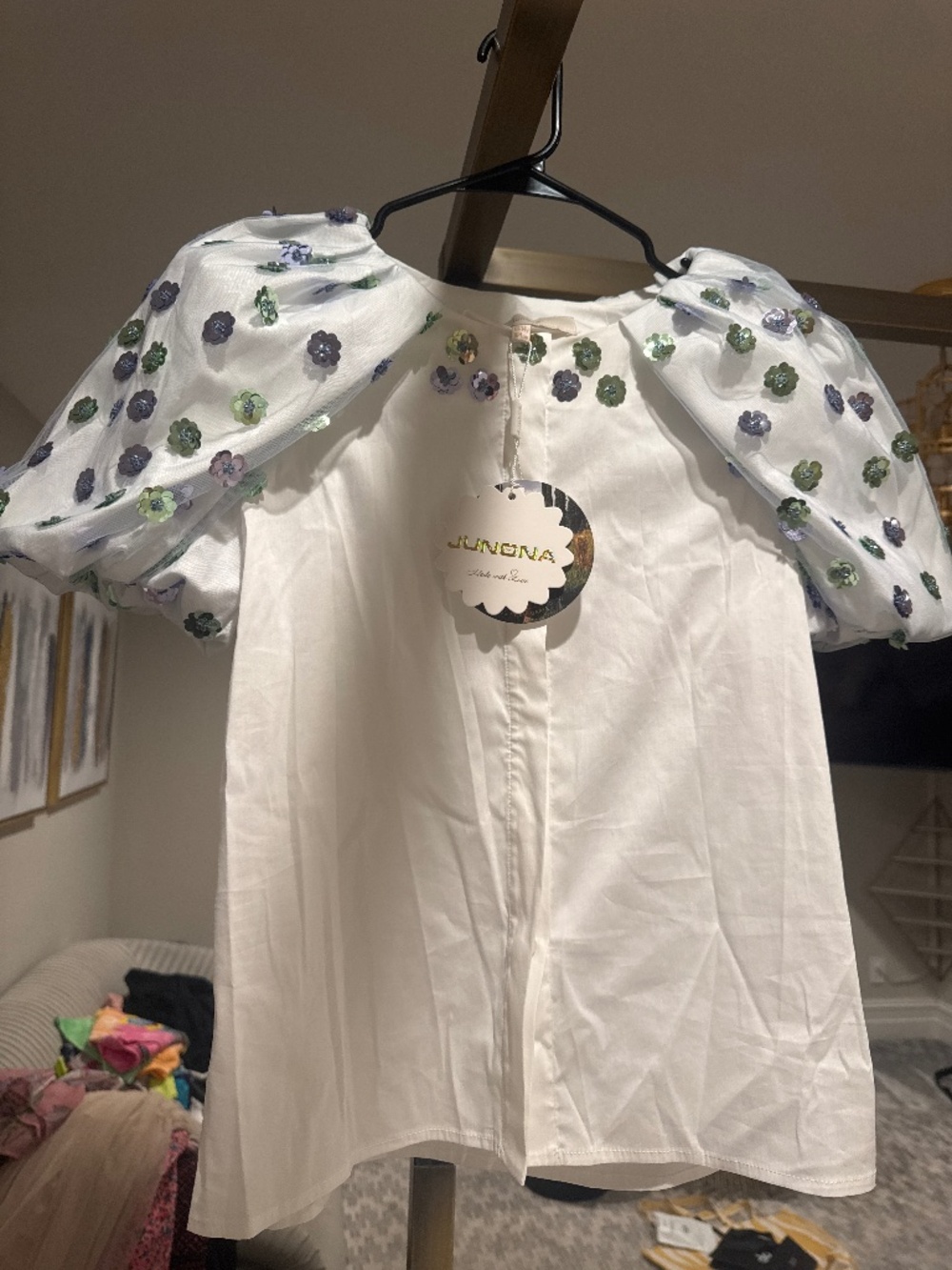 junona girls blouse